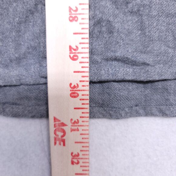 Jachs Casual Long Sleeve Button Up Shirt Mens Size Medium M Gray - Picture 7 of 10